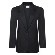 Jane Lushka Lennard Oversize Blazer | Svart Black, Dam