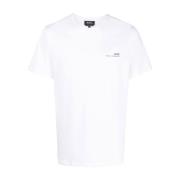 A.p.c. Klassiskt Logot-tröja White, Herr