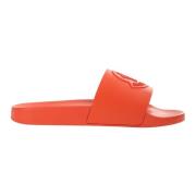Moncler Orange Sandal för Män Orange, Herr