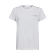 Co'Couture Vit Logo Tee T-Shirt White, Dam