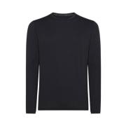 RRD Svart Oxford Sweater LS Shirty Black, Herr