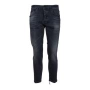 Don The Fuller Yaren Nero Elastiska Bomulls Jeans Black, Herr