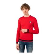 Antony Morato Round-neck Knitwear Red, Herr