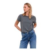 My Essential Wardrobe Hannemw T-shirt 10704000 Gray, Dam