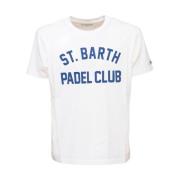 MC2 Saint Barth Klassisk St. Sweater Barth T-Shirt White, Herr