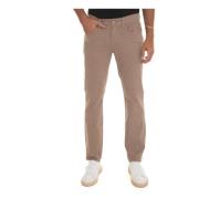 Jeckerson Slim Fit 5-Ficksbyxor Beige, Herr