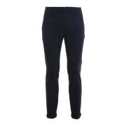 Dondup Stiliga Slim-Fit Byxor för Män Blue, Herr