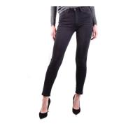 Dondup Slim Fit Jeans Black, Dam