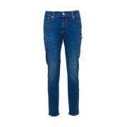 Roy Roger's Cate High Denim Jeans Blue, Dam
