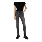 Liu Jo Studded Skinny Jeans med Stone Wash Gray, Dam