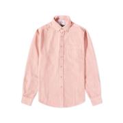 Portuguese Flannel Lobo Old Rose Corduroy Skjorta Pink, Herr