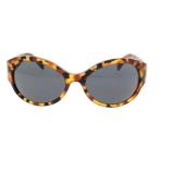 Celine Stiliga solglasögon med 62mm linsbredd Brown, Unisex