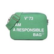 V73 Cross Body Bags Green, Dam