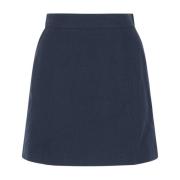 See by Chloé Stiligt Kort Kjol Chs22Uju02026 4A7 Blue, Dam