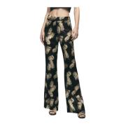 Gaëlle Paris Wide Trousers Multicolor, Dam