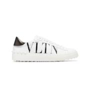 Valentino Garavani Skinnsneakers White, Dam