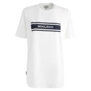 Woolrich T-shirt White, Dam