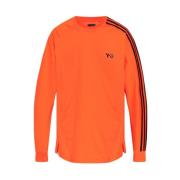 Y-3 T-shirt med logotyp Orange, Herr