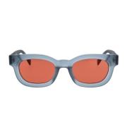 Retrosuperfuture Stiliga solglasögon med ovala linser och fyrkantiga a...