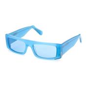 Gcds Stiliga solglasögon i färg 84V Blue, Dam