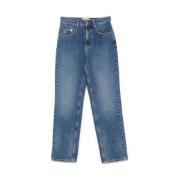 Roy Roger's Ikoniska Mellanvaskade Jeans Blue, Dam
