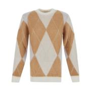 Family First Round-neck Knitwear Beige, Herr