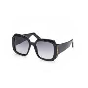 Gcds Stiliga Solglasögon Modell 01B Black, Unisex