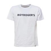 Roy Roger's Shirts White, Herr