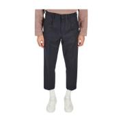 Nn07 Straight Trousers Blue, Herr