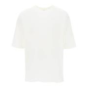 Y-3 Boxy Tee för Män - Stiliga och Bekväma T-Shirts White, Herr