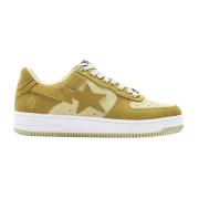 A Bathing APE Gula Mocka Låga Sneakers Multicolor, Herr