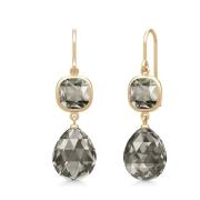 Julie Sandlau Earrings Gray, Dam