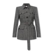 Dries Van Noten Ylleblazer Gray, Dam