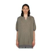 Isa Boulder V-neck Knitwear Gray, Herr