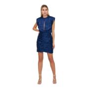 Sabina Musayev Short Dresses Blue, Dam