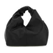 JW Anderson Svart läder Mini Twister Hobo handväska Black, Dam