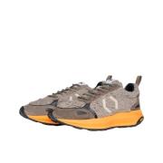 Mikakus Barcelona Cross Fur Edition Sneakers Brown, Unisex