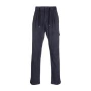 Herno Straight Trousers Blue, Herr