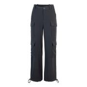 P.a.r.o.s.h. Cargo Utility Byxor Black, Dam