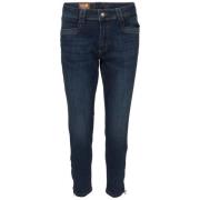 Parami Stretch Jeans 7/8 Längd Amber Reform Blue, Dam