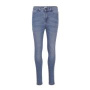 Saint Tropez Ljusblå Denim Skinny-Fit Jeans Blue, Dam