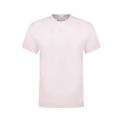 Courrèges AC Straight T-shirt - Bomull - Puderrosa Pink, Dam