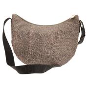 Borbonese Luna Bag Middle - Stilfull axelväska för den moderna kvinnan...