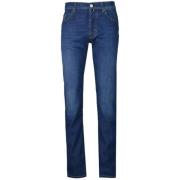 Jacob Cohën Stiliga Slim-fit Jeans Uppgradering Blue, Herr