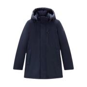 Woolrich Stretch Dunparkas - Blå Blue, Herr