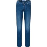 Jacob Cohën Slim Cut Stone Wash Cowboy Jeans Blue, Herr