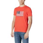 U.s. Polo Assn. T-Shirts Red, Herr