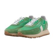 Ghoud Gröna Läder Mesh Sneakers Green, Dam