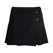 Alessandra Rich Short Skirts Black, Dam