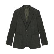 Brooks Brothers Grön blazer i ull-kashmirblandning Green, Herr